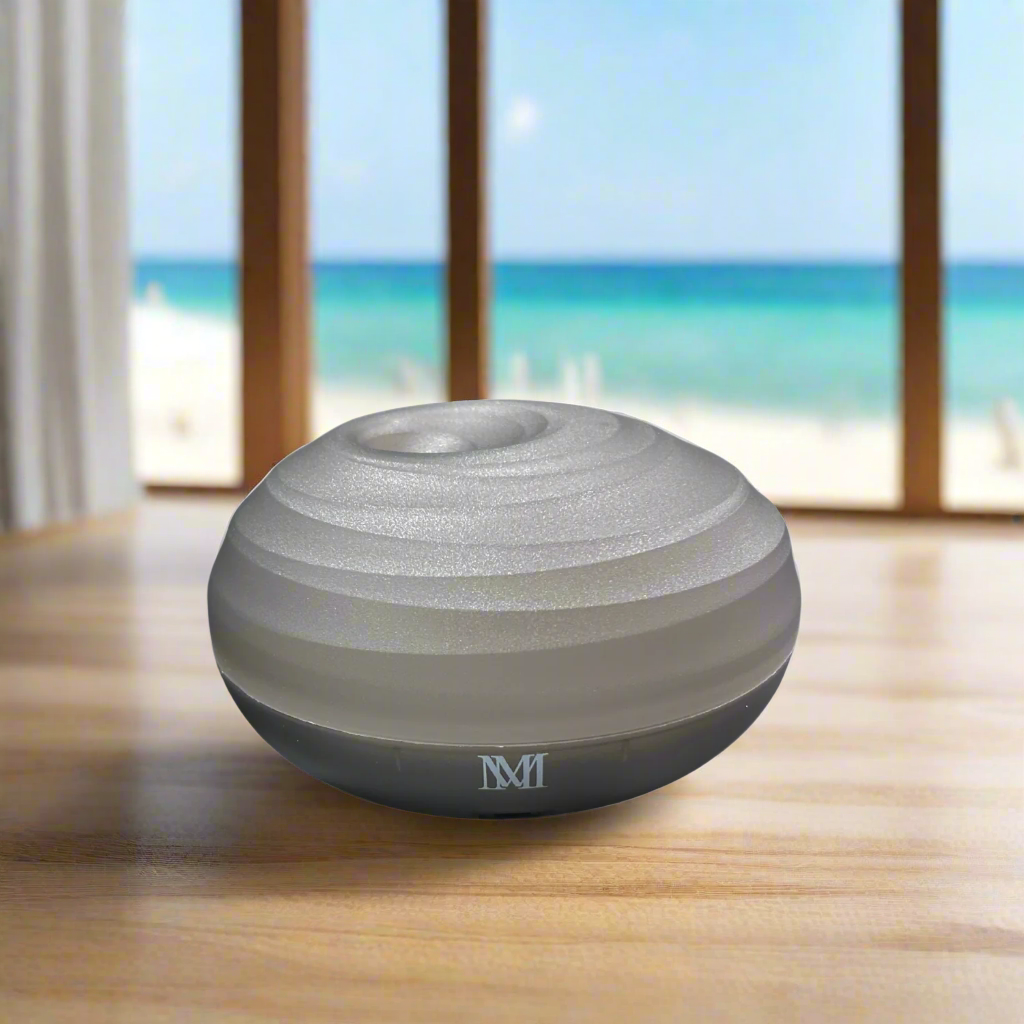 Atomizer Oyster 5-in-1 Humidifier, Ionizer, Diffuser, Atomizer, and Ambient Lighting
