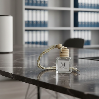 Hanging Luxury Diffuser for Car and Small Spaces - Black & Amber